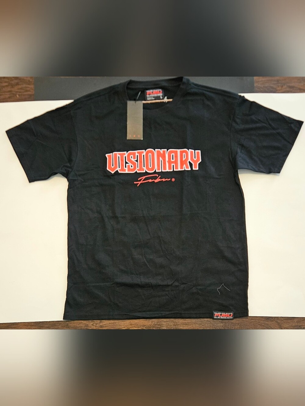 FUBU "Visionary" Streetball Graphic Tee (Size Large)